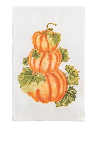 Stacked Pumpkin Towel