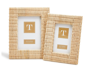 Natural Rattan Photo Frame