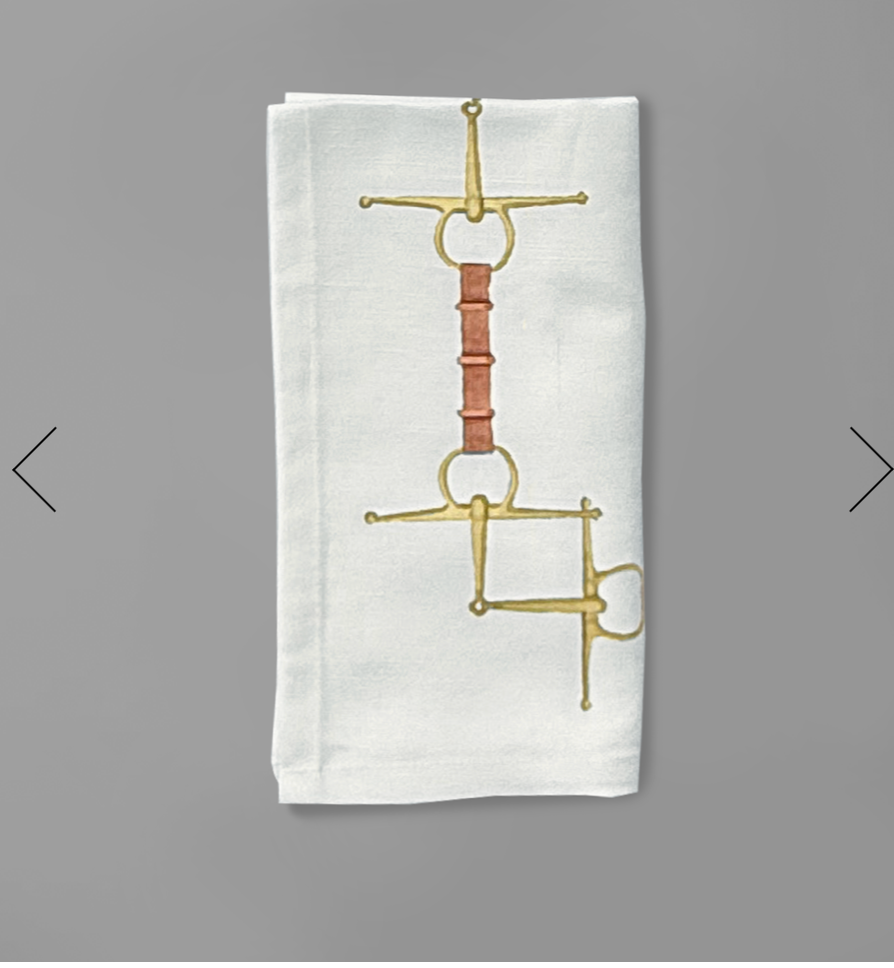 Hunt Country Napkin In White