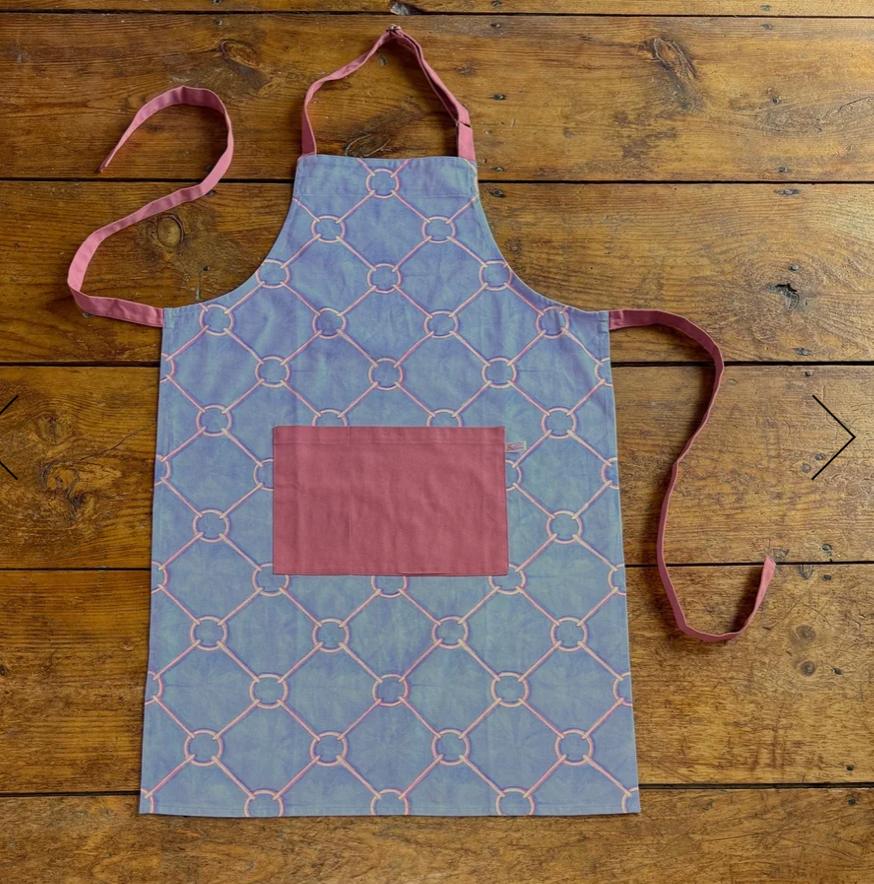 Links Apron In Aquamarine