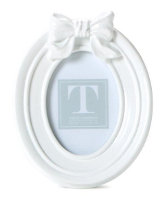 White Bow Photo Frame