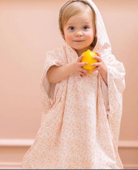 Little Poncho Pink Floral