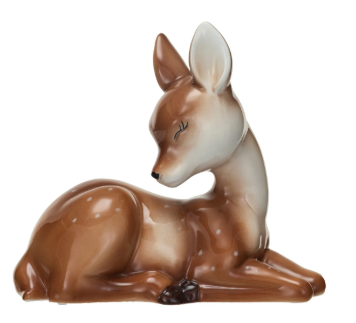 Ceramic Lying Fawn