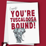 Tuscaloosa Bound, Elephant Card