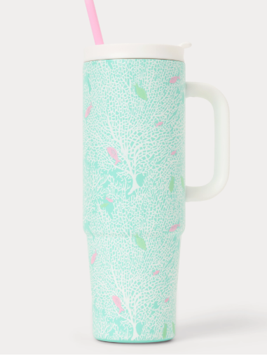 Stainless Steel 40oz Tumbler W/ Straw , Fantastical