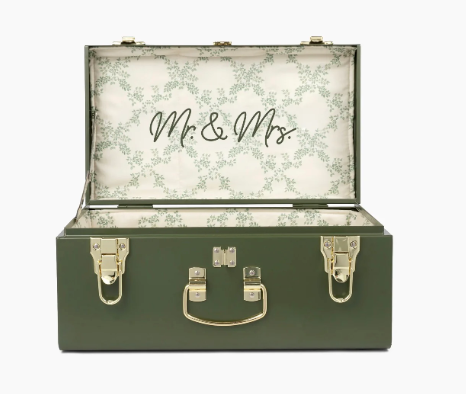 Mr & Mrs Petite Keep Trunk /Green