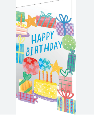 Gifts Galore Birthday Card