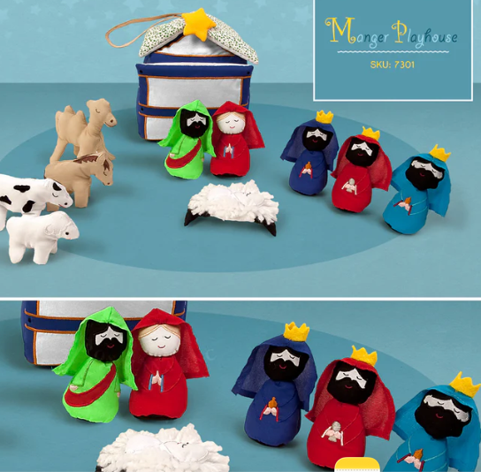 Playhouse Nativity Scene