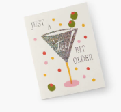 Just A Tini Bit Older Birthday Card