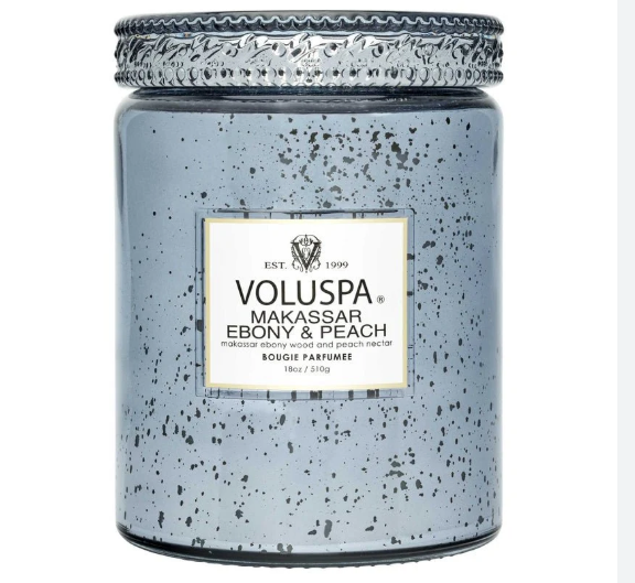 Makassar Ebony Large Jar Speckle