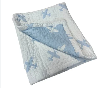 Airplane Baby Blanket