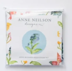 Abide Floral Beginner Needlepoint Kit