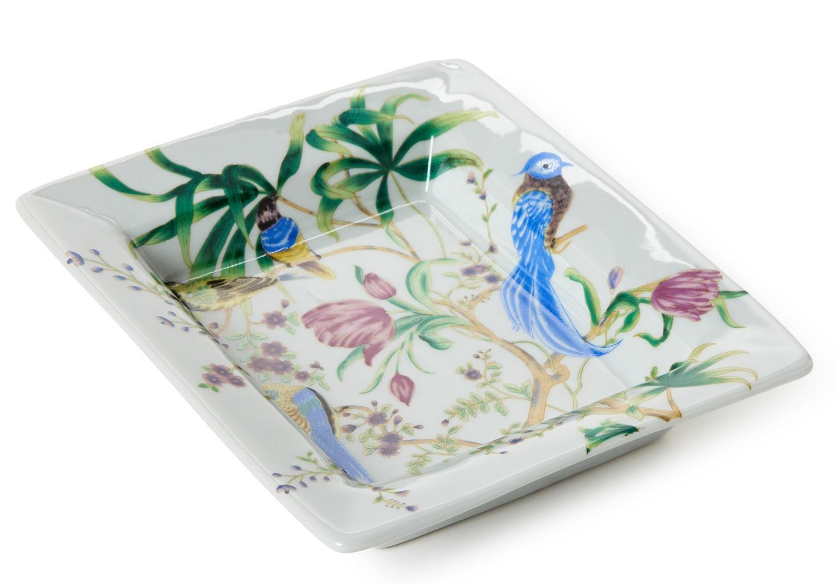 Birds And Blossom Chinoiserie Tray