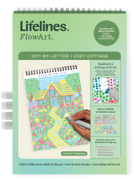 FlowArt Dot-By-Letter, Cozy Cottage