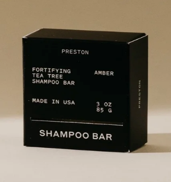Preston Shampoo Bar Amber & Sea Salt