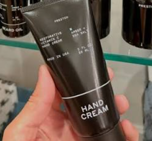 Amber And Sea Salt Hand Cream