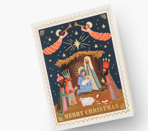 Christmas Nativity Holiday Card