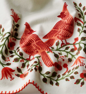 Holiday Tea Towel