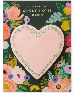 Heart Shaped Sticky Notes