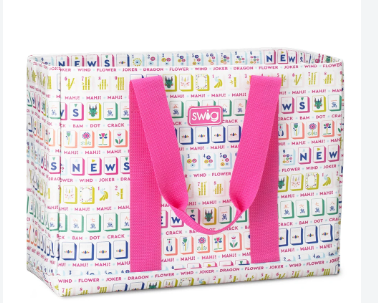 Mahjong Tiles Jumbo Tote Bag
