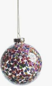 MULTICOLOR SEQUIN ORNAMENT