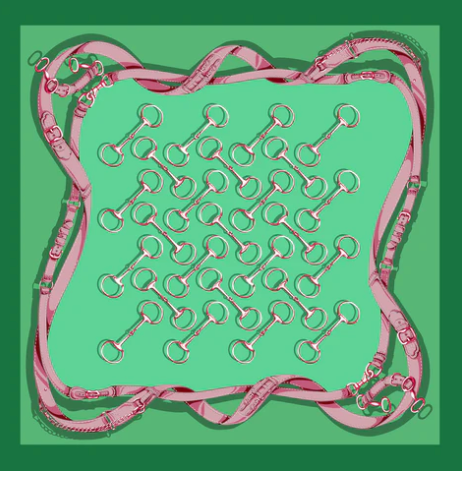 Lazy Jack Press Italian Silk Scarf