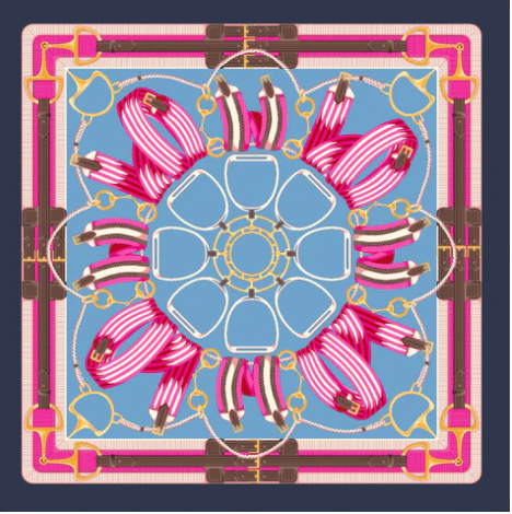 Lazy Jack Press Italian Silk Scarf