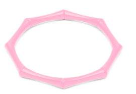 ENAMEL BAMBOO STYLE STRETCH BRACELET