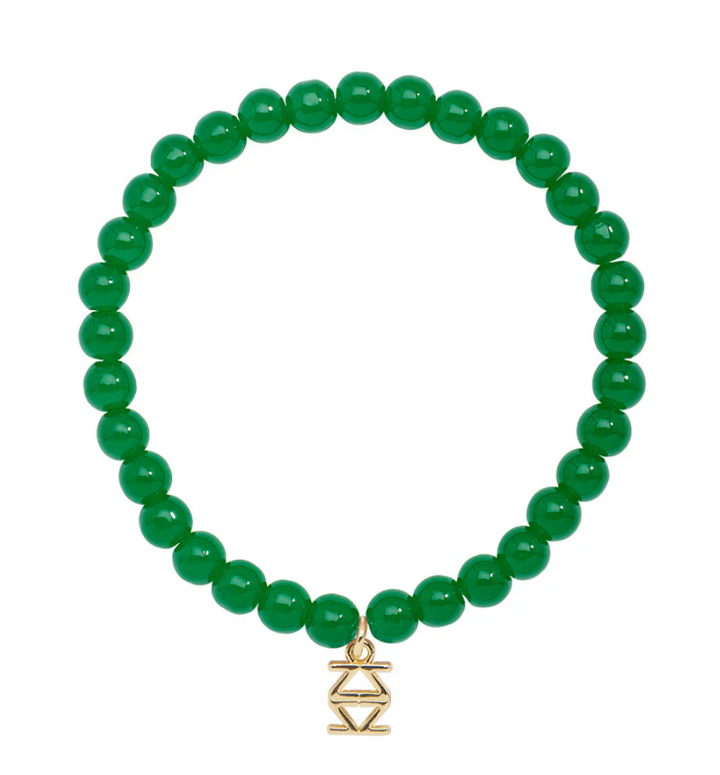 SMALL GLASS BEAD STRETCH BRACELET