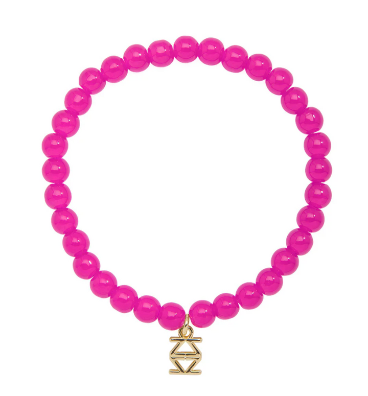 SMALL GLASS BEAD STRETCH BRACELET