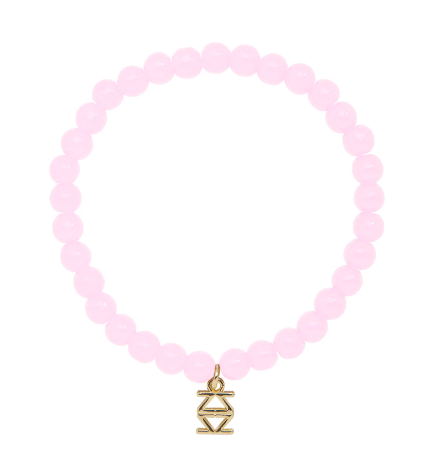 SMALL GLASS BEAD STRETCH BRACELET