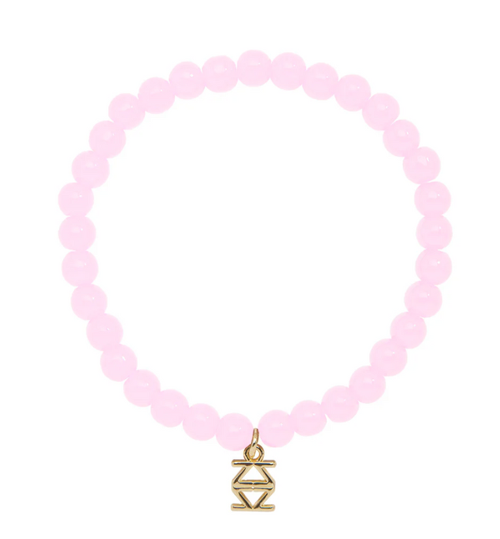 SMALL GLASS BEAD STRETCH BRACELET