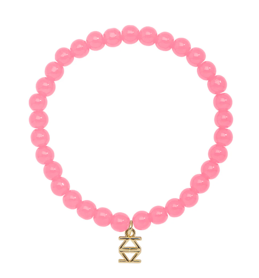 SMALL GLASS BEAD STRETCH BRACELET