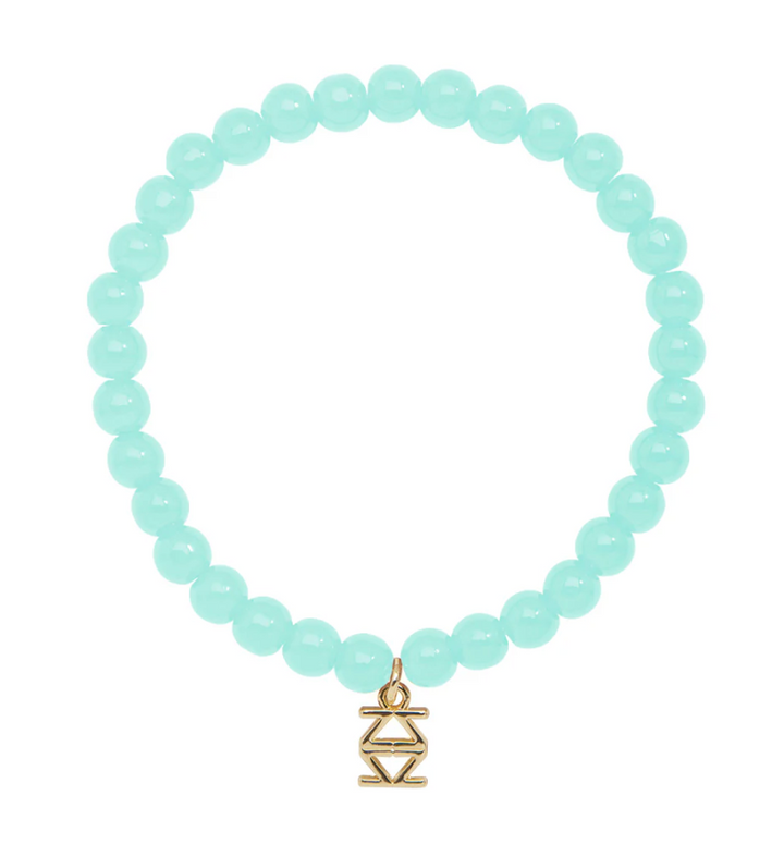 SMALL GLASS BEAD STRETCH BRACELET