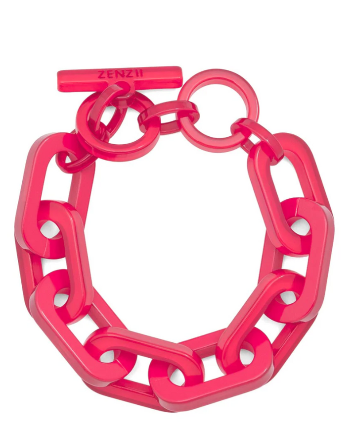 RESIN CABLE CHAIN TOGGLE BRACELET