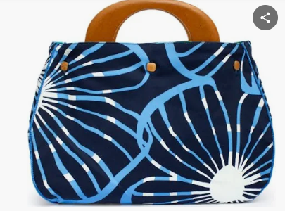 Bag Cover Jubilee Blue & Primrose Navy