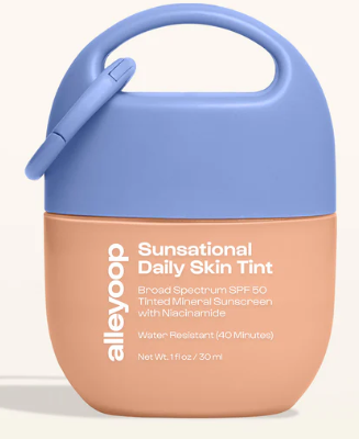 Sunsational Daily Skin Tint Broad Spectrum SPF 50 Tinted Mineral Sunscreen with Niacinamide
