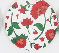 Spice Trail Holiday 'Paper' Plates St/6, Melamine, 6"