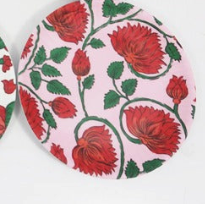 Spice Trail Holiday 'Paper' Plates St/6, Melamine, 6"