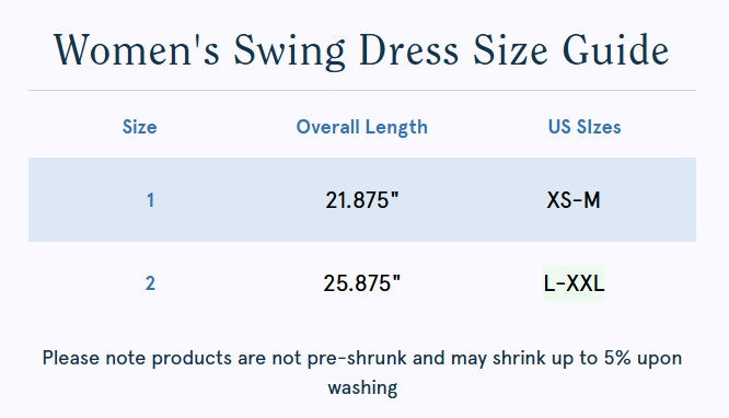 Women's Swing Dress