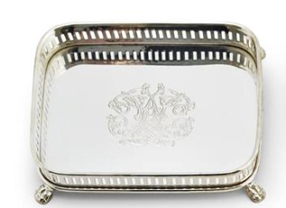 Galway Engraved Gallery Tray -3 Styles