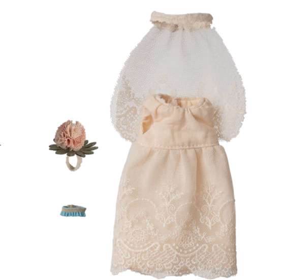 Wedding Dress Mum Mouse
