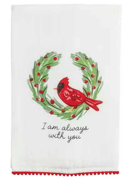 Cardinal Pom Towel