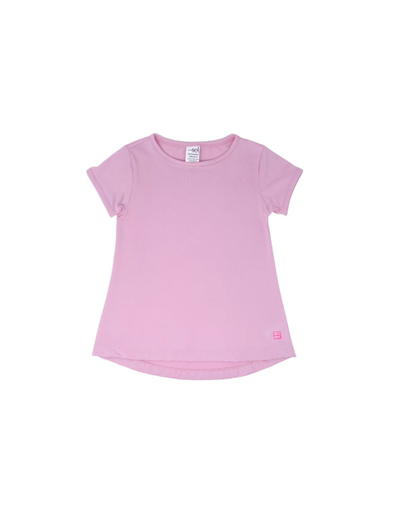 Bridget Basic Tee- Cotton/Light Pink, Candy Pink, Itsy Bitsy Floral