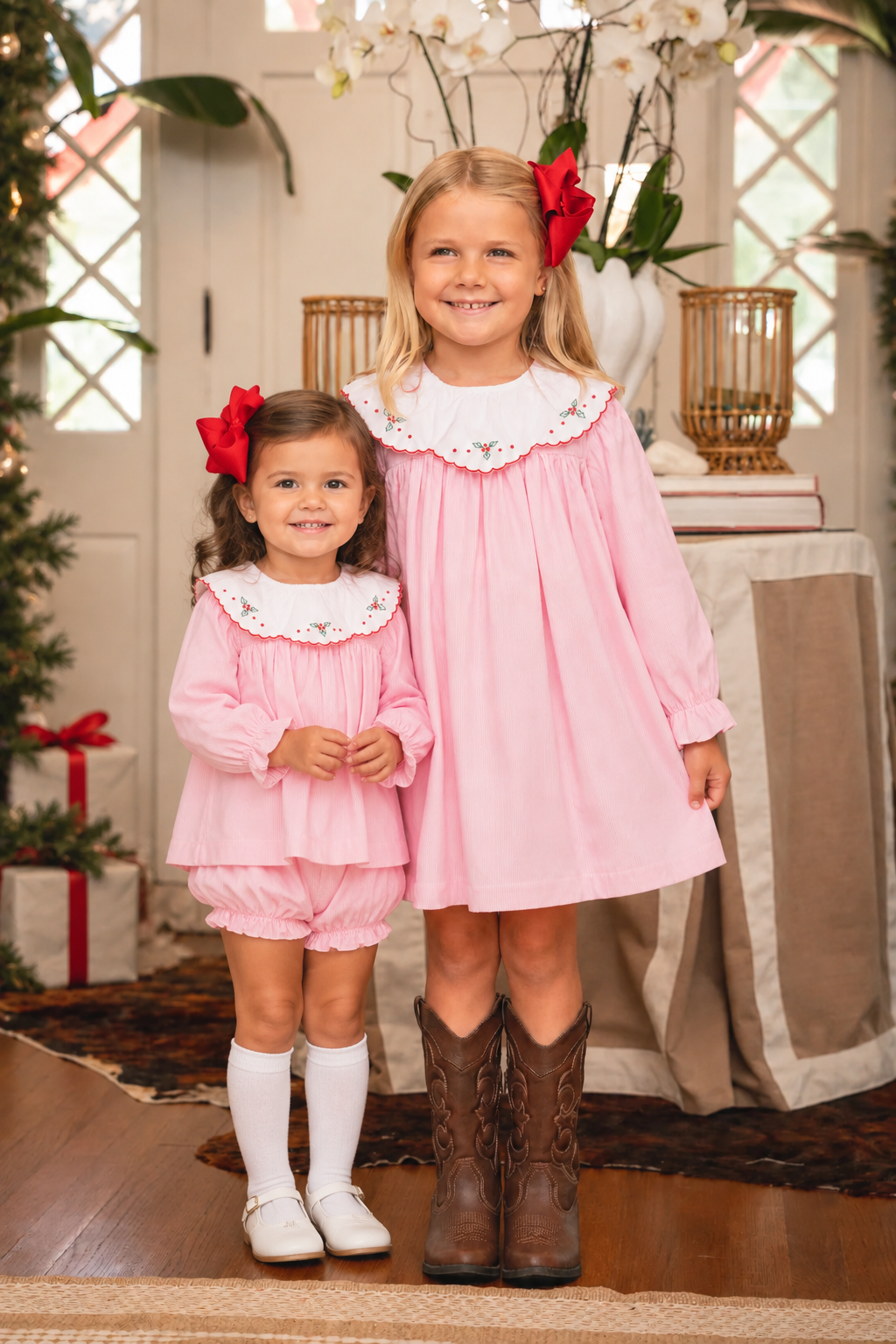 Peyton Holly Jolly Bloomer Set