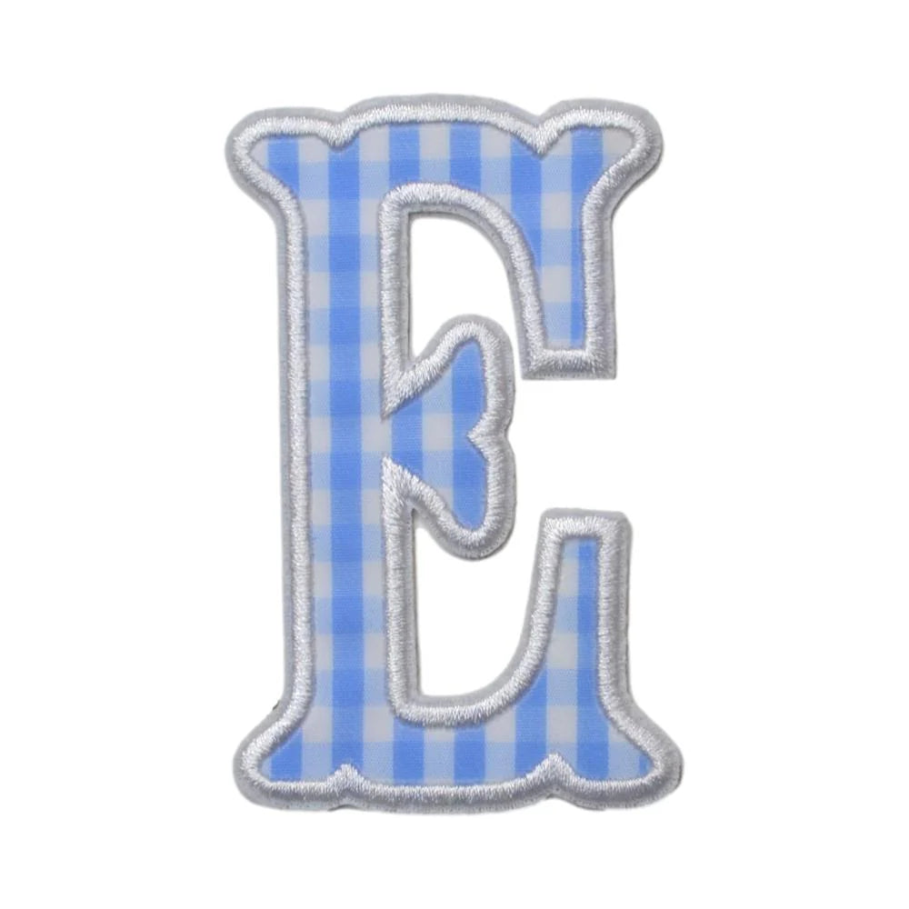 LETTER APPLIQUÉS-E