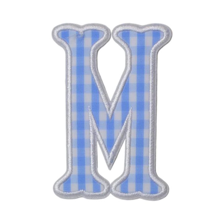 LETTER APPLIQUÉS-M