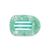 Spring Splash Medium Flat Round Hair Clip - Medium