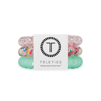 Spring Splash Large Hair Ties - Large