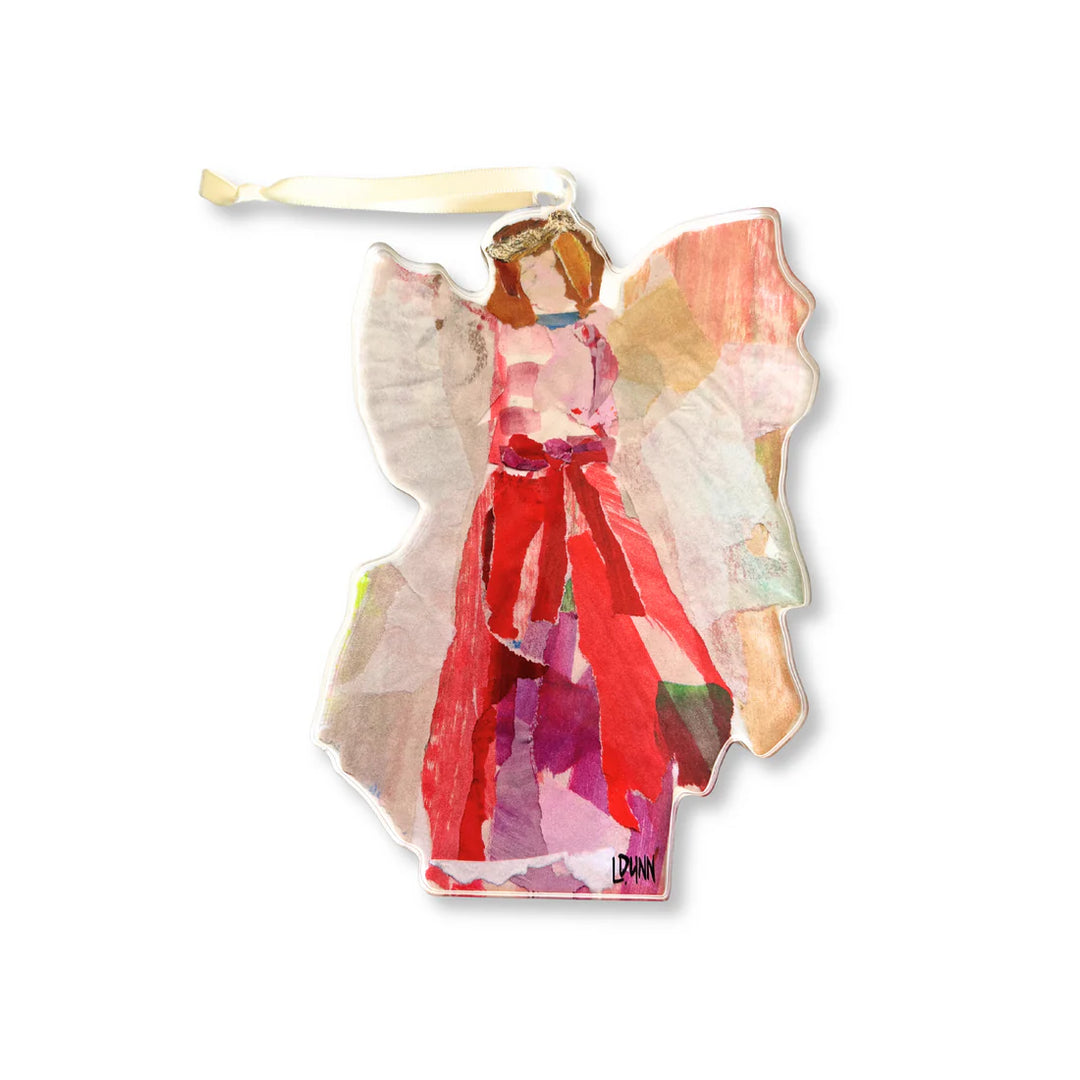 Angel Of Glory Acrylic Ornament